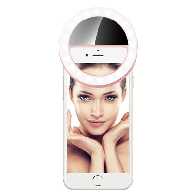 Durable Mirror Selfie Light / Rechargeable Selfie Portable Led Ring XJ06
